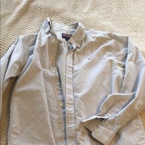 Vineyard Vines Boy’s Striped Oxford Button Down